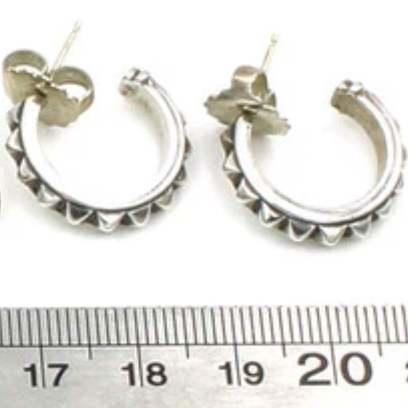 LAGOS sterling Silver Hoop Earrings - Picture 3 of 3